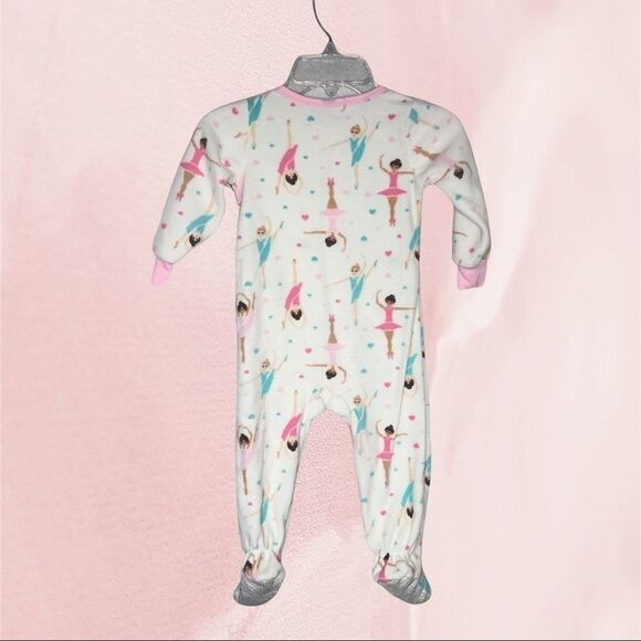 Absorba Fleece Footsie Pajamas, Sleeper, Size 2T - Picture 2 of 4